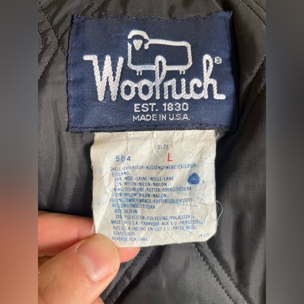 Woolrich Insulated Quilted Jacket - Charcoal